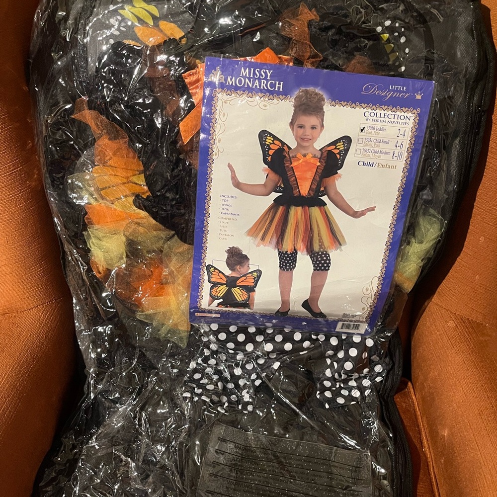NWT -Toddler Butterfly Costume